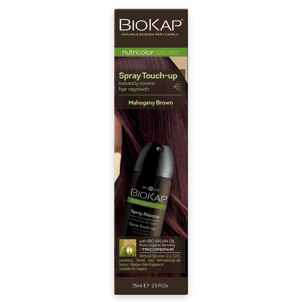 ביוקאפ דליקטו ספריי צבע צמחי מהיר חום מהגוני