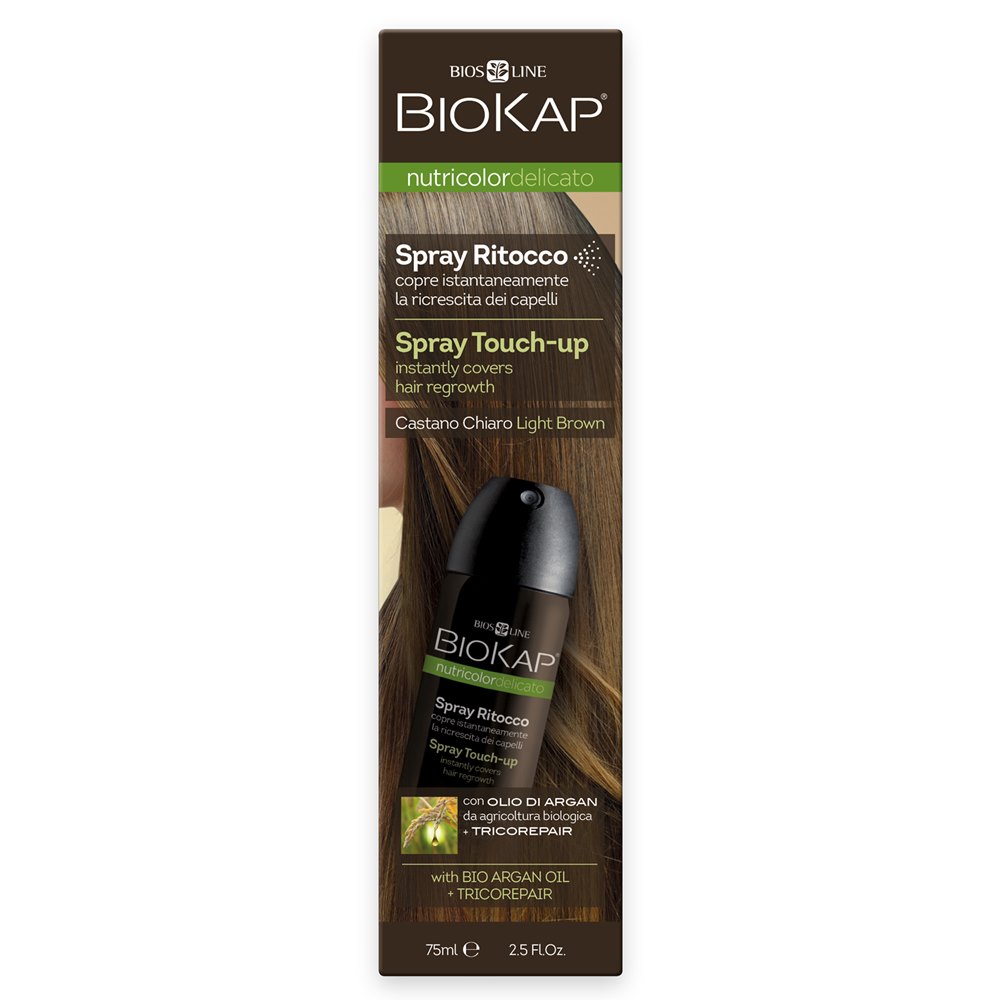 ביוקאפ דליקטו ספריי צבע צמחי מהיר חום בהיר