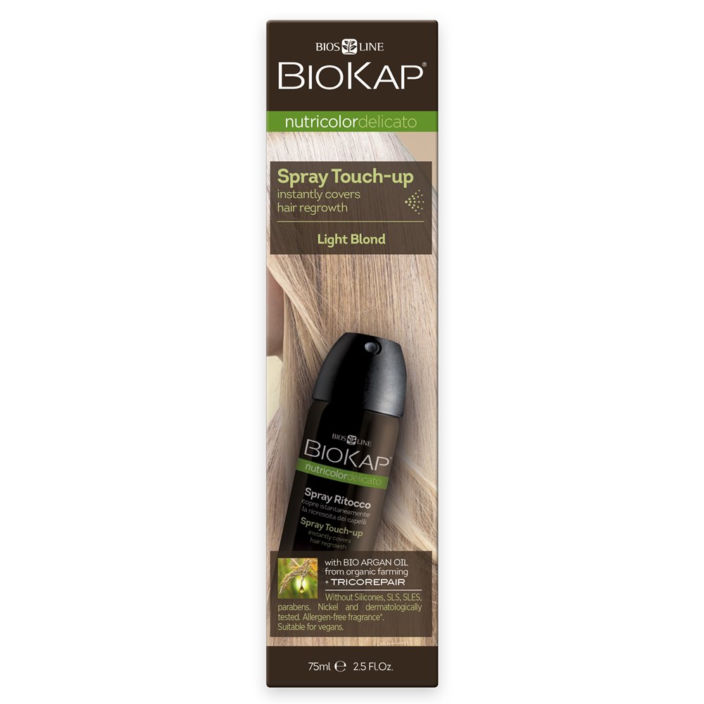 ביוקאפ דליקטו ספריי צבע צמחי מהיר בלונדיני בהיר